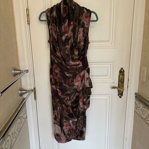 All saints mini floral dress